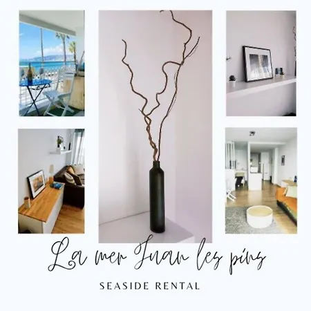 Apartment Front De Mer - Moderne - Vue Magique Baie Juan *